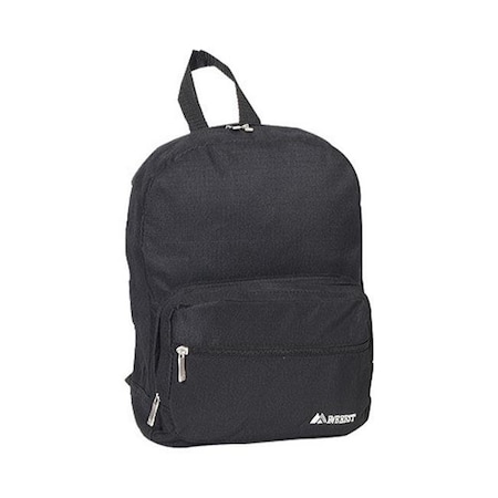 Everest Trading Everest 2045S-BK 13 in. Junior Ripstop Backpack 2045S-BK
